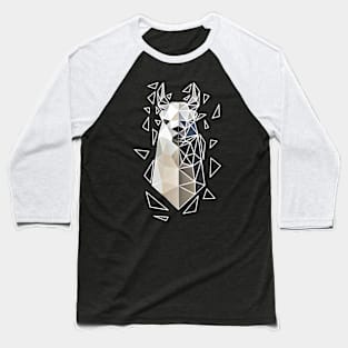 Geometric Alpaca Baseball T-Shirt